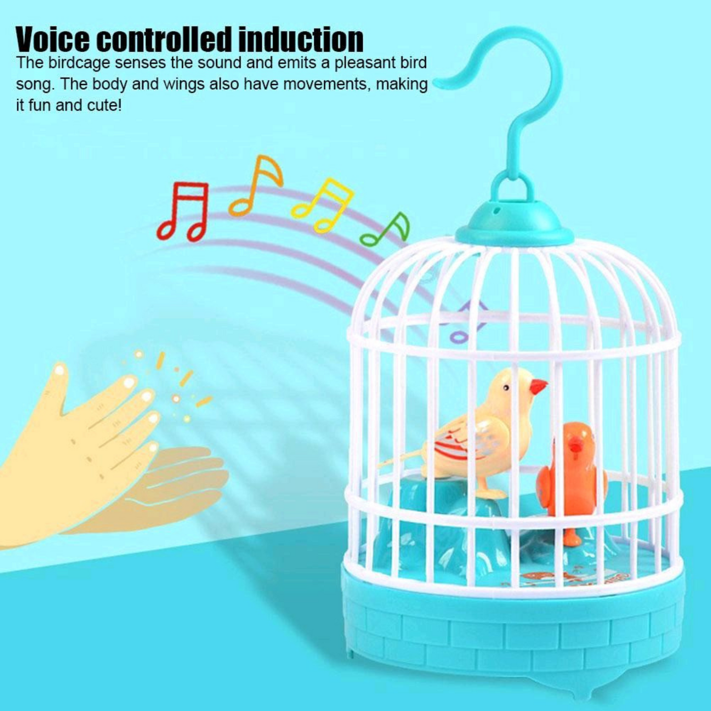Talking Bird Toy - Voice Repeat & Singing Fun