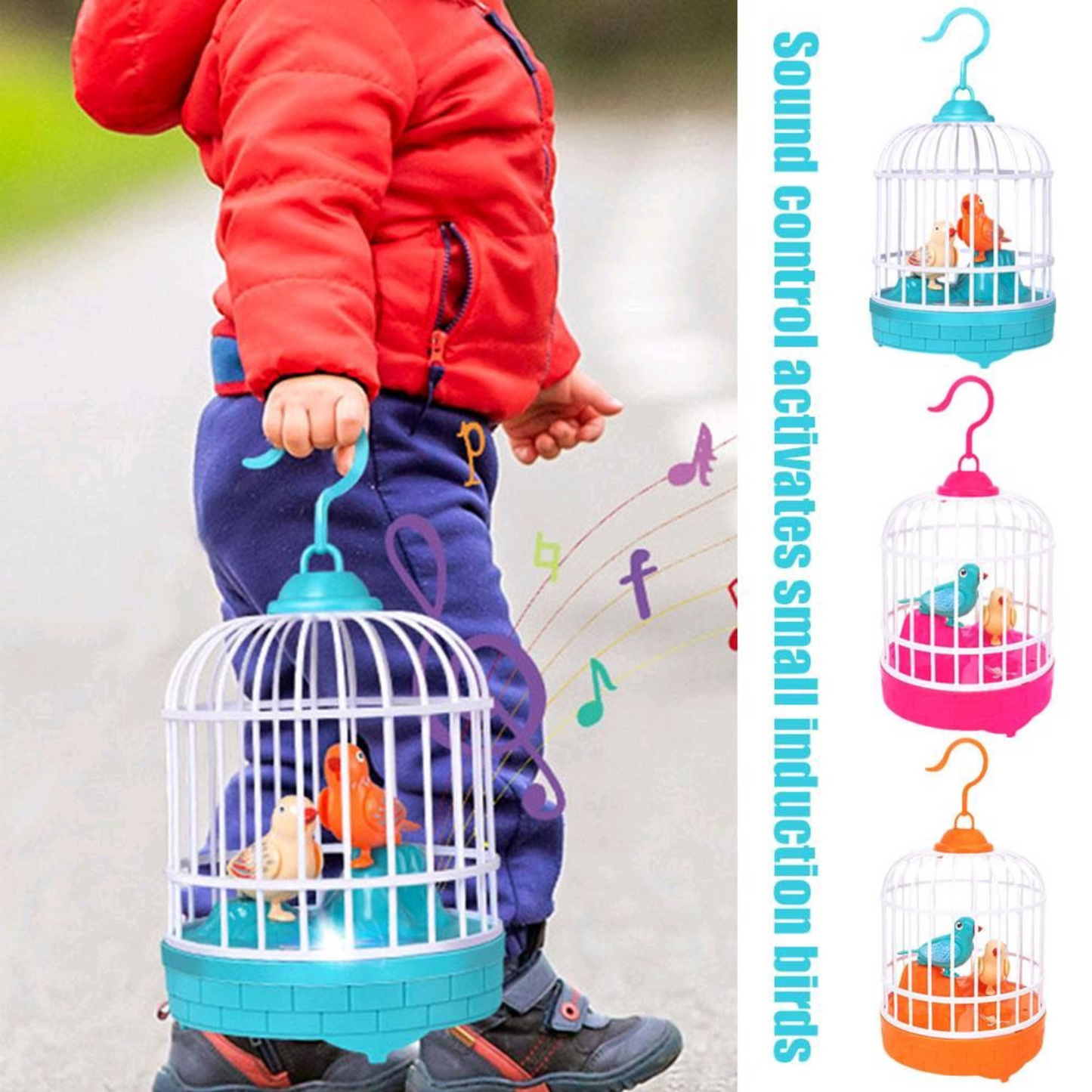 Talking Bird Toy - Voice Repeat & Singing Fun