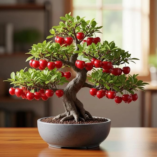 Western Cherry Bonsai Tree Live Plant