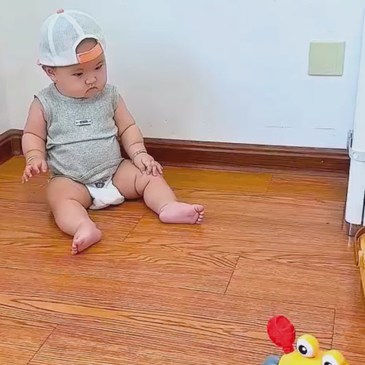 Smart Dancing Crab Toy – Crawling Fun with Music & LED Lights